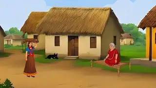 गरीब बूढ़ी माँ और उसकी साहसी बेटी | Hindi Story | Hindi Kahani | Moral Stories | cartoon story