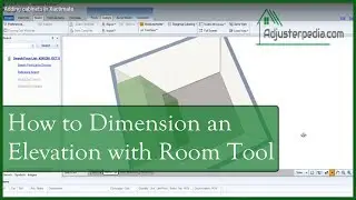 How to Dimension an Elevation using the Room Tool