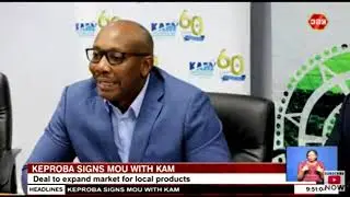 KEPROBA signs MoU with KAM | Collaboration to ensure seamless flow of cross border trade