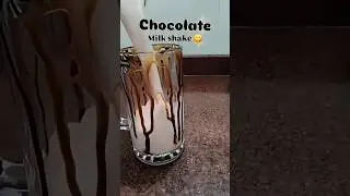 Chocolate Milkshake 🍫 recipe hershey's #ytshorts  #yt #shorts #short