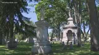 Gates taken from Charles Hackley's mausoleum