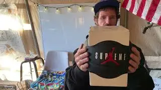 Supreme Jordan basketball unboxing