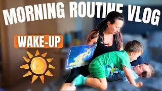 Morning Routine with Baby & Toddler 👶☀️ | 5 Months Postpartum (Part 1)