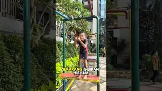 Hisyam Rayyan Hadapi 3 Tantangan #flyingfox #tantangan #duniahisyamdanrayyan