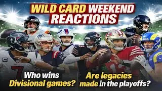Are the AFC Playoffs Better Without the Chiefs? | Wild Card Reactions & QB Legacy Talk