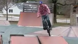 Project Meek Production BMX Division Featuring Josh Lessard At The Hopkinton Skateboard Park