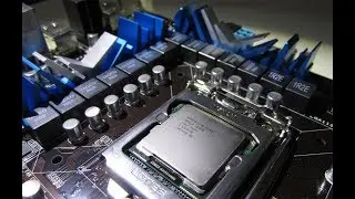 КРУТАЯ МАТЬ ДЛЯ МАЙНИНГА НА 5 ВИДЕОКАРТ! ASUS P7P55D-E PRO + XEON X3440