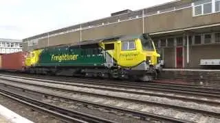 Mainline Diesel action in April 2014