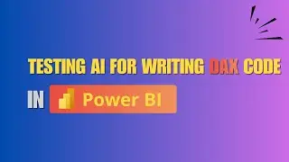 Testing AI for Writing DAX Code: Rolling Total Measure in Power BI