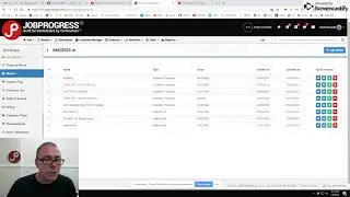 Using SMART MACROS in JOBPROGRESS