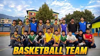 Friendship on the court! FUN basketball warm- up Game || Nawagyanbhumi 🤝National united school