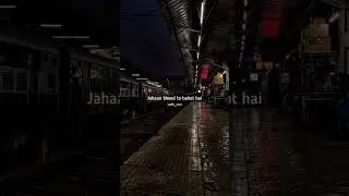 Life is like railway station 💔 Broken heart Shayari Status Video 2023 #sadstatus #love #loveshayari