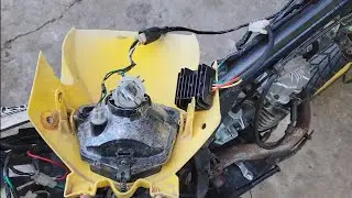 Quema al instante los Focos de tu MOTO,  Regulador de corriente [ Rectificador⚡️]  FALLA