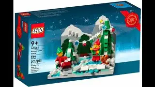 Lego Winter Elves Scene (Set 40564) Build