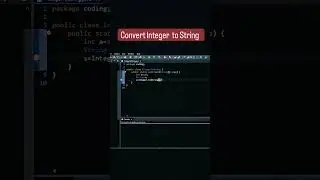 How to Convert integer  to String in java? 