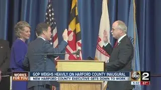 Barry Glassman sworn in as Harford County Executive