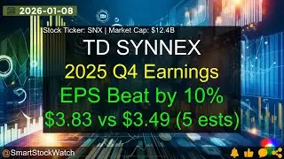 TD SYNNEX (SNX|$12.4B) - 2025 Q4 Earnings Analysis