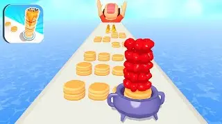 ✅ PANCAKE 🥞 RUN | MAX ⏯️ LEVEL | MIND RELAXING GAMES