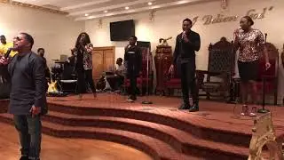 Deon Kipping ministers at New Life Tabernacle (Brooklyn, NY)