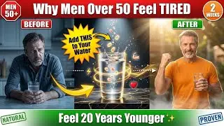Why Plain Water Destroys Testosterone After 50 - 3 Minerals to Restore Male Strength