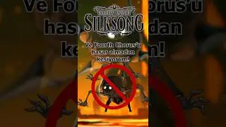 FOURTH CHORUS'U TEK ELLE KESİYORUM! | #shorts #silksong #hollowknight #gaming #games