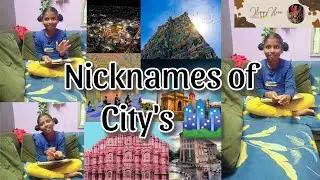 Nicknames of City's 🏙️ || GK Questions and Answers with Hassi || HappyHassi Delights