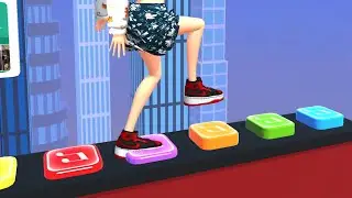 ASMR Tippy Toe 👩&zwj;❤️&zwj;👩🔥⭐️ Very Satisfying And Relaxing ASMR Sounds Gameplay