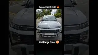 New Hyundai Venue 2025 leaked images! Facelift design revealed #venue #subcompactsuv #vitarabrezza
