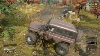 SnowRunner - Six minutes of exploration with an epic ending!!!