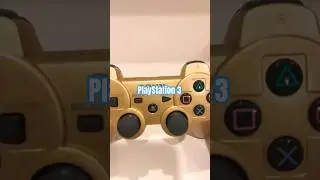 Satisfying Gold PS3 Controller Sounds #asmr #gaming #playstation #retrogaming #relaxing