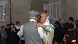 San Isidro. Madrid. Bailando el 'Chotis'