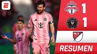 LIONEL MESSI NO PUDO en CANAD&Aacute;. TORONTO FC le complic&oacute; la visita a INTER MIAMI | Resumen | MLS