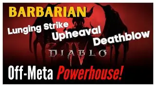 Diablo 4 - Iron Maelstrom + Walking Arsenal COMBO Barb - Off-Meta Build