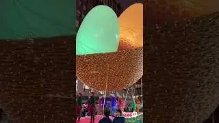 NYC Holiday Float Balloons are amazing this one is for the Fixie agent Rookery Hatchery Building