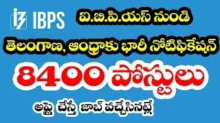 IBPS RRB Notification 2019 in Telugu || Jobs in Regional Rural Banks | Bank Jobs Notification