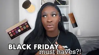 THROW IT IN THE BAG! Black Friday Makeup Recommendations ft SILVIAX JEWELLERY
