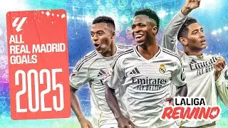 TODOS los GOLES del REAL MADRID en 2025 en LALIGA ⚽🤍