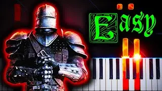Carl Orff - O Fortuna (from Carmina Burana) - EASY Piano Tutorial