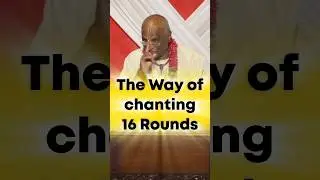 16 Rounds Chanting Hare Krishna #iskcon #harekrishna
