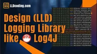 Design Logging library like log4j - LLDcoding.com