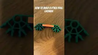 How to build a K&rsquo;NEX frag grenade #diy #fypシ゚viral #k #fypシ #K&rsquo;NEX