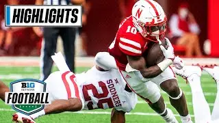 Oklahoma at Nebraska | Extended Highlights | Sept. 17, 2022 | Big Ten Football