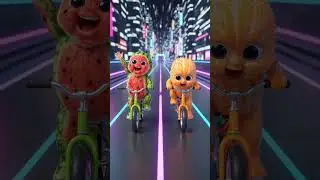 Fruit Baby Race Who Will Win? 😱🍉🍊 #shorts #newyear2026