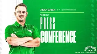 Eric Morris Weekly Press Conference vs. UTSA | Mean Green FB