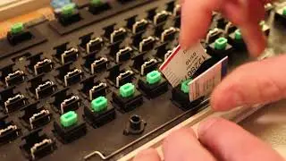 Opening Alps Switches (Neon Green)