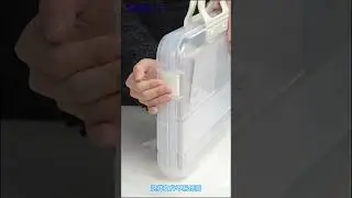A4 Plastic File Folder With Lock Handle Portable Box File Waterproof Filing Supplies Pencil Case