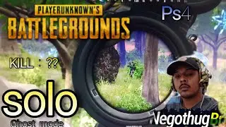 [PS4] PLAYERUNKNOWN'S BATTLEGROUNDS gameplay Solo TPP | No commentary | 
