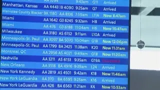 Flight cancellations impact Charleston International Airport as winter weather hits East Coast