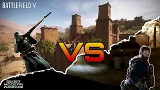Modern Warfare vs Battlefield 5 . Game Comparaison