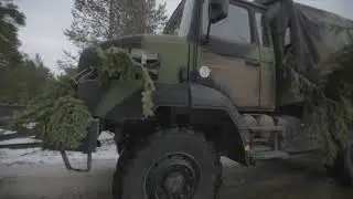 TRIDENT JUNCTURE 2018   Telemark Battalion Trains Maneuvers During Trident Juncture